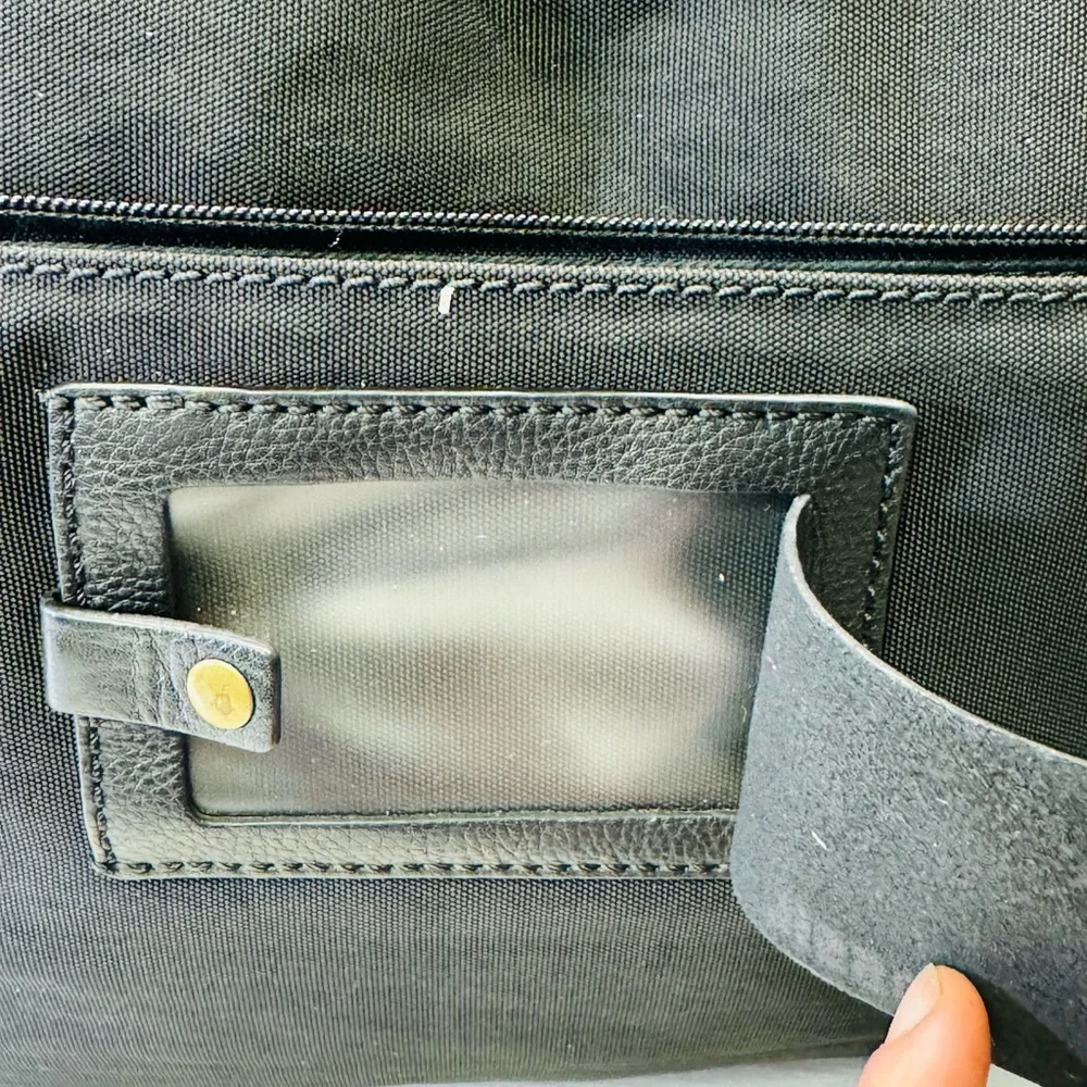 Fossil ATLAS schwarz MBG9173 Herren Umhängetasche Laptoptasche